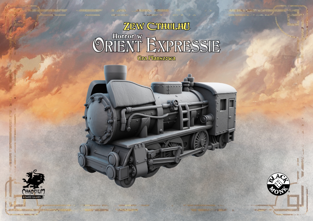 Wizualizacja lokomotywy Orient Express z gry